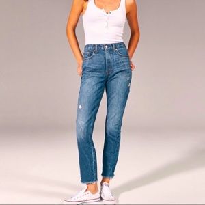 Abercrombie and Fitch Mom Jeans